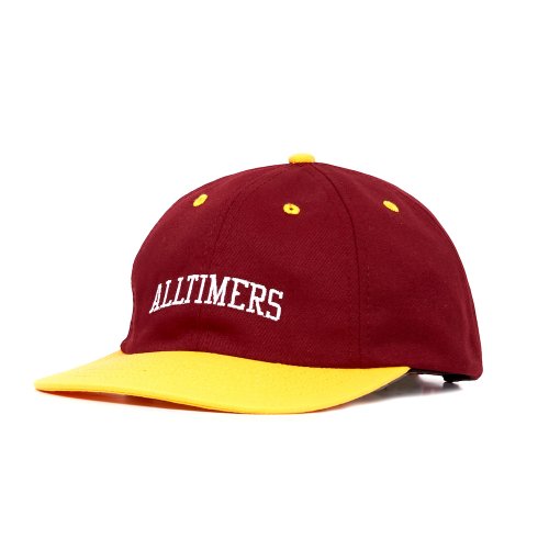 <img class='new_mark_img1' src='https://img.shop-pro.jp/img/new/icons5.gif' style='border:none;display:inline;margin:0px;padding:0px;width:auto;' />ALLTIMERS  CITY COLLEGE CAP  BURGUNDY