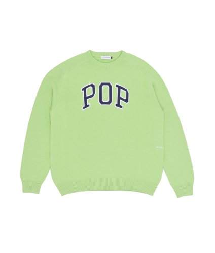 <img class='new_mark_img1' src='https://img.shop-pro.jp/img/new/icons20.gif' style='border:none;display:inline;margin:0px;padding:0px;width:auto;' />POP TRADING CO ARCH KNITTED CREWNECK 