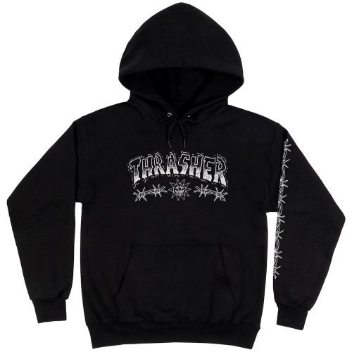 <img class='new_mark_img1' src='https://img.shop-pro.jp/img/new/icons5.gif' style='border:none;display:inline;margin:0px;padding:0px;width:auto;' />THRASHER  BARBED WIRE
HOODIE 