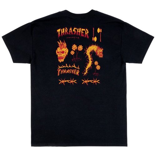 <img class='new_mark_img1' src='https://img.shop-pro.jp/img/new/icons5.gif' style='border:none;display:inline;margin:0px;padding:0px;width:auto;' />THRASHER  BARBARIAN
TEE 