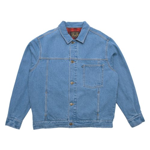 PASS~PORT Workers Club Lined Denim Jacket - 