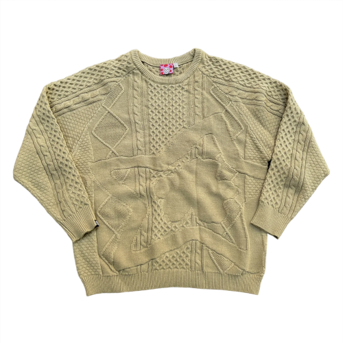 <img class='new_mark_img1' src='https://img.shop-pro.jp/img/new/icons5.gif' style='border:none;display:inline;margin:0px;padding:0px;width:auto;' />STARTEAM   CHAIN KNIT SWEATER 