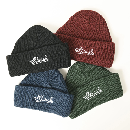 <img class='new_mark_img1' src='https://img.shop-pro.jp/img/new/icons5.gif' style='border:none;display:inline;margin:0px;padding:0px;width:auto;' />STRUSH Signature EMB Beanie 