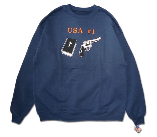 <img class='new_mark_img1' src='https://img.shop-pro.jp/img/new/icons5.gif' style='border:none;display:inline;margin:0px;padding:0px;width:auto;' />DEAR  EARLY BLIND AND VIDEO DAYS COLLECTION USA #1 CREWNECK 