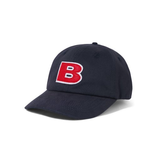 <img class='new_mark_img1' src='https://img.shop-pro.jp/img/new/icons5.gif' style='border:none;display:inline;margin:0px;padding:0px;width:auto;' />BUTTER GOODS  B LOGO 6 PANEL CAP  BLACK