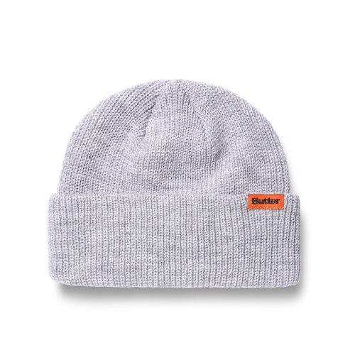 <img class='new_mark_img1' src='https://img.shop-pro.jp/img/new/icons5.gif' style='border:none;display:inline;margin:0px;padding:0px;width:auto;' />BUTTER GOODS  TALL WHARFIE BEANIE ASH GRAY
