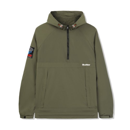 <img class='new_mark_img1' src='https://img.shop-pro.jp/img/new/icons5.gif' style='border:none;display:inline;margin:0px;padding:0px;width:auto;' />BUTTER GOODS  ALPINE ANORAK JACKET ARMY