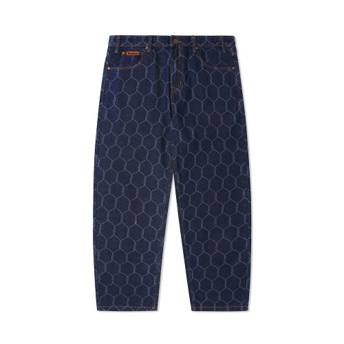 <img class='new_mark_img1' src='https://img.shop-pro.jp/img/new/icons5.gif' style='border:none;display:inline;margin:0px;padding:0px;width:auto;' />BUTTER GOODS  CHAIN LINK DARK INDIGO JEANS 