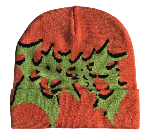 <img class='new_mark_img1' src='https://img.shop-pro.jp/img/new/icons5.gif' style='border:none;display:inline;margin:0px;padding:0px;width:auto;' />LOLA'S HARDWARE　Electric Beanie Highlighter Orange Folded Beanie