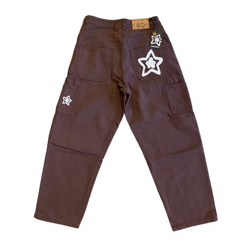 <img class='new_mark_img1' src='https://img.shop-pro.jp/img/new/icons5.gif' style='border:none;display:inline;margin:0px;padding:0px;width:auto;' />STAR TEAM CARPENTER JEANS BROWN