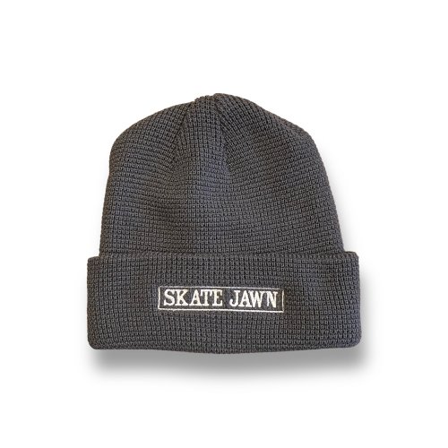 <img class='new_mark_img1' src='https://img.shop-pro.jp/img/new/icons5.gif' style='border:none;display:inline;margin:0px;padding:0px;width:auto;' />SKATE JAWN  Cover Box Thermal Knit Beanie - Grey
