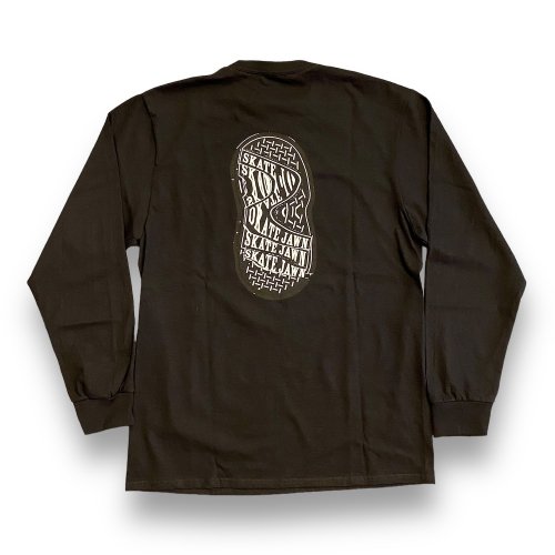 <img class='new_mark_img1' src='https://img.shop-pro.jp/img/new/icons5.gif' style='border:none;display:inline;margin:0px;padding:0px;width:auto;' />SKATE JAWN  Xerox Longsleeve- Black