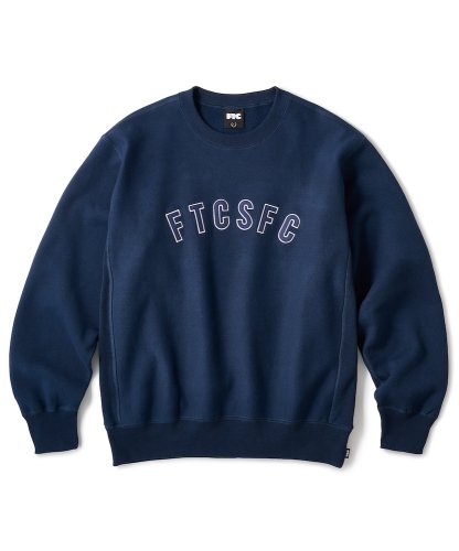 <img class='new_mark_img1' src='https://img.shop-pro.jp/img/new/icons5.gif' style='border:none;display:inline;margin:0px;padding:0px;width:auto;' />FTC   ARC LOGO CREW NECK NAVY