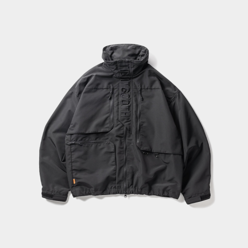 <img class='new_mark_img1' src='https://img.shop-pro.jp/img/new/icons5.gif' style='border:none;display:inline;margin:0px;padding:0px;width:auto;' />Tightbooth  RIPSTOP TACTICAL JKT BLACK
