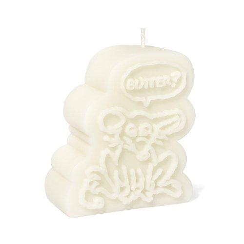 <img class='new_mark_img1' src='https://img.shop-pro.jp/img/new/icons5.gif' style='border:none;display:inline;margin:0px;padding:0px;width:auto;' />BUTTERGOODS  Rodent Candle, White