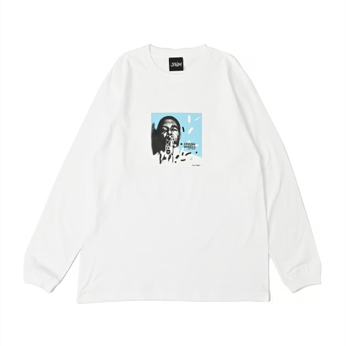 <img class='new_mark_img1' src='https://img.shop-pro.jp/img/new/icons5.gif' style='border:none;display:inline;margin:0px;padding:0px;width:auto;' />STRUSH DAILY SESH L/S Tee Shirts (White) Art by 2YANG