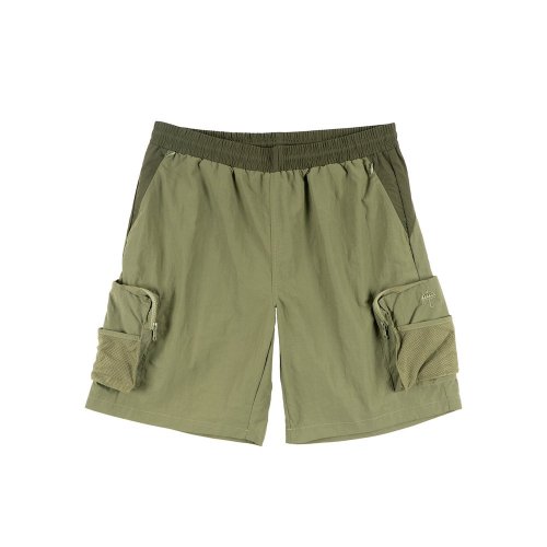 <img class='new_mark_img1' src='https://img.shop-pro.jp/img/new/icons5.gif' style='border:none;display:inline;margin:0px;padding:0px;width:auto;' />HELAS  DISCOVERY CARGO SHORT KHAKI GREEN