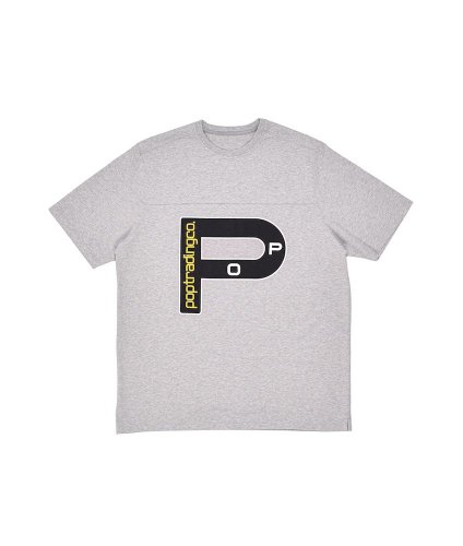 <img class='new_mark_img1' src='https://img.shop-pro.jp/img/new/icons5.gif' style='border:none;display:inline;margin:0px;padding:0px;width:auto;' />POP TRADING COMPANY NAUTICAL T-SHIRT HEATHER GREY