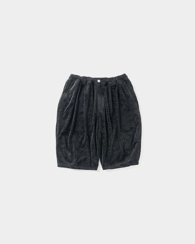 <img class='new_mark_img1' src='https://img.shop-pro.jp/img/new/icons5.gif' style='border:none;display:inline;margin:0px;padding:0px;width:auto;' />TIGHTBOOTH  DOT VELOUR BIG SHORTS BLACK