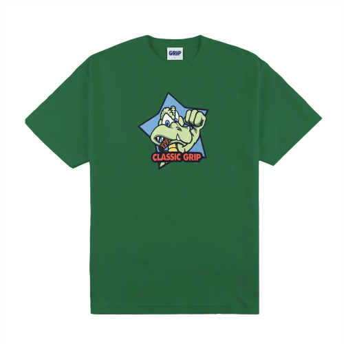 <img class='new_mark_img1' src='https://img.shop-pro.jp/img/new/icons5.gif' style='border:none;display:inline;margin:0px;padding:0px;width:auto;' />CLASSIC GRIP COOL GATOR TEE GREEN