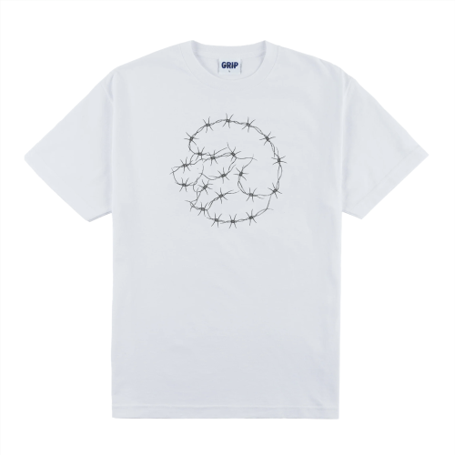 <img class='new_mark_img1' src='https://img.shop-pro.jp/img/new/icons5.gif' style='border:none;display:inline;margin:0px;padding:0px;width:auto;' />CLASSIC GRIP WIRED TEE WHITE