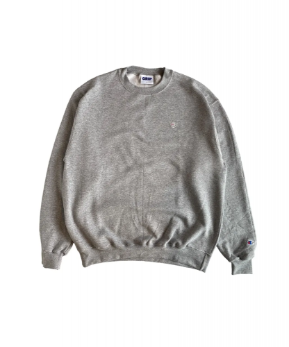 CLASSIC GRIP TONY PATCH CREWNECK HEATHER