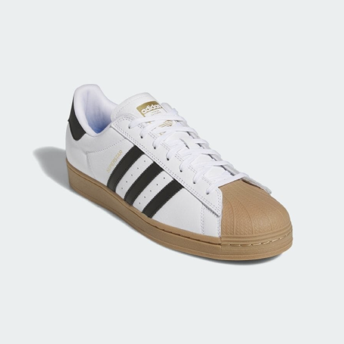 ADIDAS  SUPERSTAR ADV WHITE GUMIE 0669