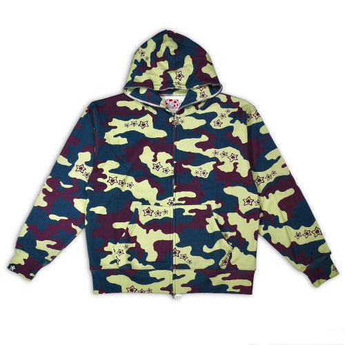 <img class='new_mark_img1' src='https://img.shop-pro.jp/img/new/icons5.gif' style='border:none;display:inline;margin:0px;padding:0px;width:auto;' />STARTEAM   FULL ZIP HOODIE BLUE CAMO