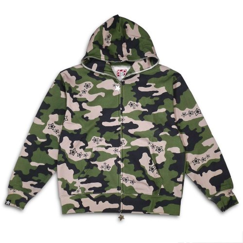 <img class='new_mark_img1' src='https://img.shop-pro.jp/img/new/icons5.gif' style='border:none;display:inline;margin:0px;padding:0px;width:auto;' />STARTEAM   FULL ZIP HOODIE GREEN CAMO
