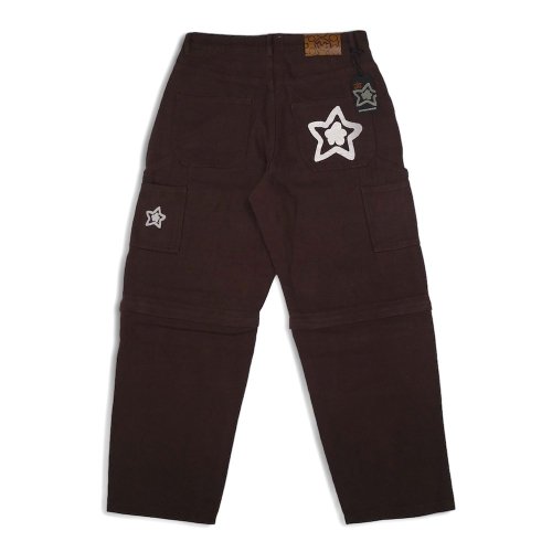<img class='new_mark_img1' src='https://img.shop-pro.jp/img/new/icons5.gif' style='border:none;display:inline;margin:0px;padding:0px;width:auto;' />STAR TEAM  ZIP OFF CARPENTER PANTS BROWN