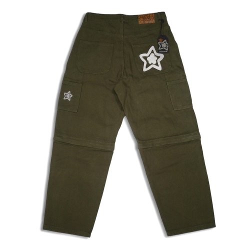 <img class='new_mark_img1' src='https://img.shop-pro.jp/img/new/icons5.gif' style='border:none;display:inline;margin:0px;padding:0px;width:auto;' />STAR TEAM  ZIP OFF CARPENTER PANTS OLIVE GREEN