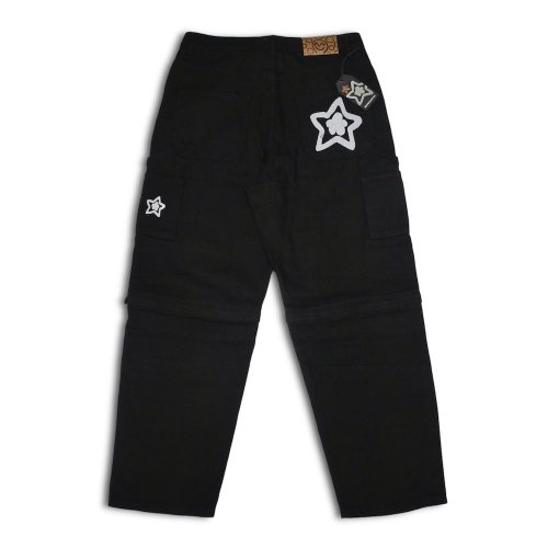 <img class='new_mark_img1' src='https://img.shop-pro.jp/img/new/icons5.gif' style='border:none;display:inline;margin:0px;padding:0px;width:auto;' />STAR TEAM  ZIP OFF CARPENTER PANTS BLACK