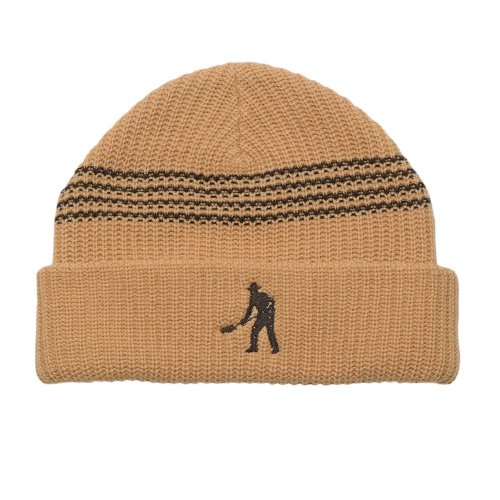 <img class='new_mark_img1' src='https://img.shop-pro.jp/img/new/icons5.gif' style='border:none;display:inline;margin:0px;padding:0px;width:auto;' />PASS~PORT  DIGGER STRIPED BEANIE SAND / CHOC