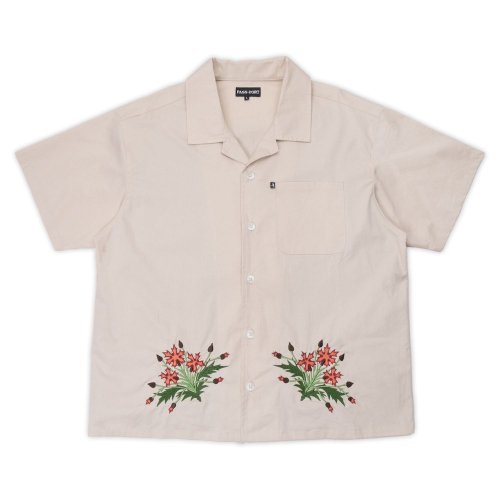 <img class='new_mark_img1' src='https://img.shop-pro.jp/img/new/icons5.gif' style='border:none;display:inline;margin:0px;padding:0px;width:auto;' />PASS~PORT  BLOOM  CASUAL SHIRT CREAM 