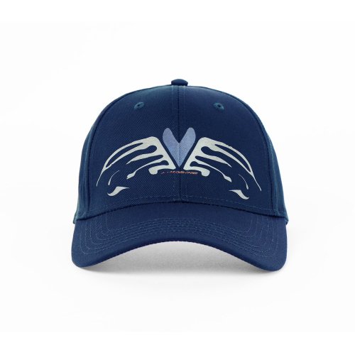 <img class='new_mark_img1' src='https://img.shop-pro.jp/img/new/icons5.gif' style='border:none;display:inline;margin:0px;padding:0px;width:auto;' />LIMOSINE  HEART  WINGS HAT NAVY