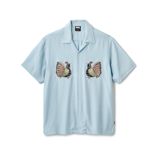 <img class='new_mark_img1' src='https://img.shop-pro.jp/img/new/icons5.gif' style='border:none;display:inline;margin:0px;padding:0px;width:auto;' />FTC  PHEASANT RAYON SHIRT SLATE