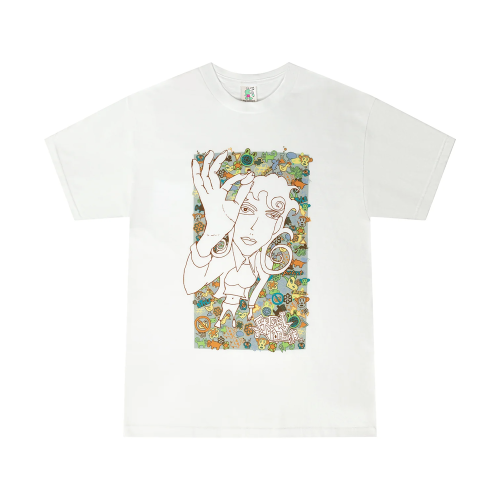FROG  NO FROG ZONE TEE WHITE