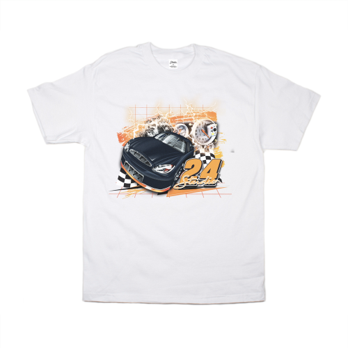 STUDIO  NASCAR TEE  WHITE