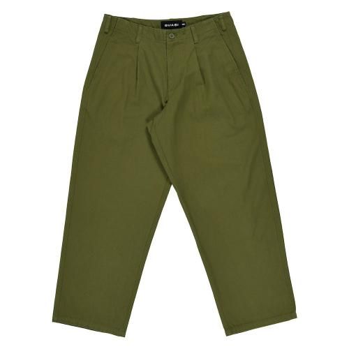 QUASI   WARREN TROUSER  PANT OLIVE 