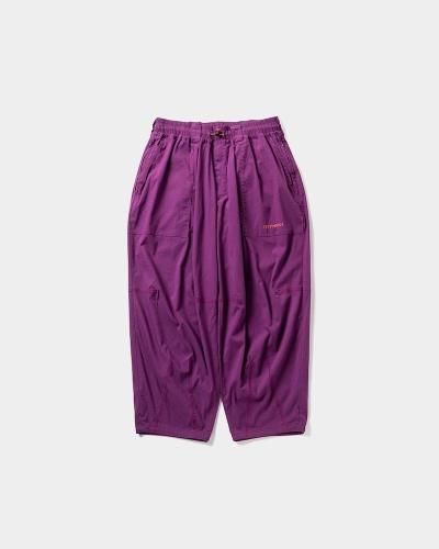 TIGHTBOOTH  SEERSUCKER BAKER BALLOON PANTS  PURPLE