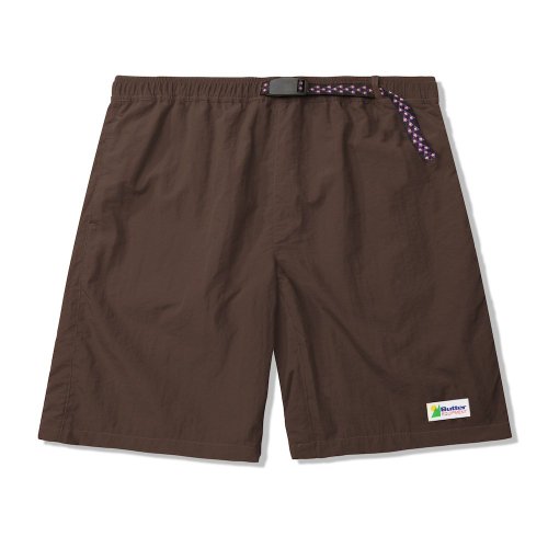 <img class='new_mark_img1' src='https://img.shop-pro.jp/img/new/icons5.gif' style='border:none;display:inline;margin:0px;padding:0px;width:auto;' />BUTTERGOODS  EQUIPMENT SHORTS  BROWN  