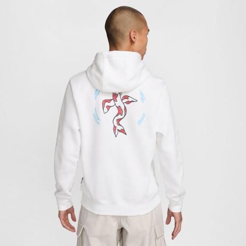 NIKE SB  AS U NK SB FLC PO HD OLY JPN  WHITEFZ4101-100