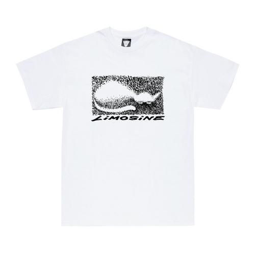 LIMOSINE  CAT TEE WHITE
