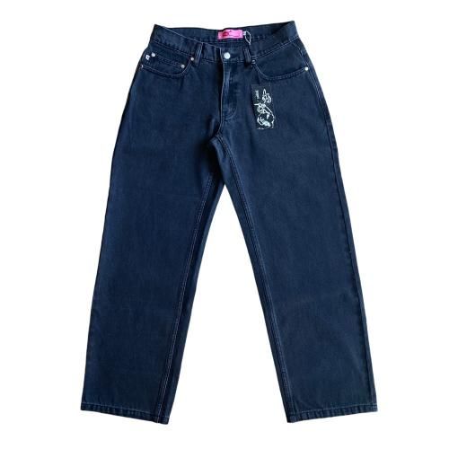 <img class='new_mark_img1' src='https://img.shop-pro.jp/img/new/icons5.gif' style='border:none;display:inline;margin:0px;padding:0px;width:auto;' />FROG  FIVE POCKET DENIM WASHED BLACK