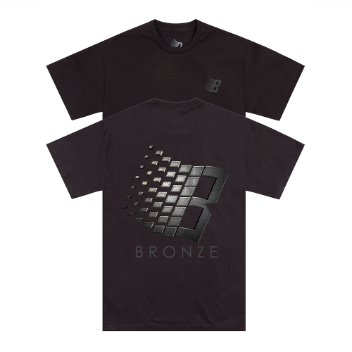 BRONZE 56K  BOLTED B LOGO  BLACK