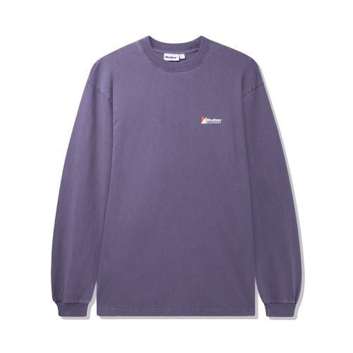 BUTTERGOODS PIGMENT DYE LONG SLEEVE TEE / DUSK