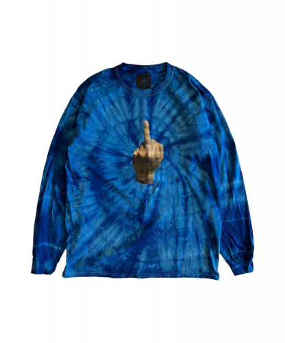 COCKROACH   FUCK - L/S TEE [SKY BLUE]