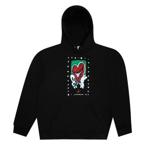 LIMOSINE  HEART THROB HOOD - BLACK
