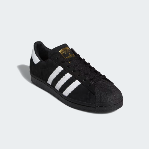 <img class='new_mark_img1' src='https://img.shop-pro.jp/img/new/icons5.gif' style='border:none;display:inline;margin:0px;padding:0px;width:auto;' />ADIDAS  SUPERSTAR ADV BLACK/ BLACKFV0321