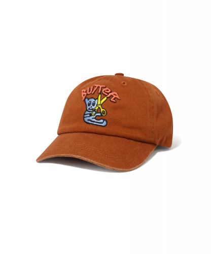 <img class='new_mark_img1' src='https://img.shop-pro.jp/img/new/icons5.gif' style='border:none;display:inline;margin:0px;padding:0px;width:auto;' />BUTTERGOODS  BEAR 6 PANEL CAP  CARAMEL